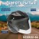 The helmet open with two visors, size L (59-60), model-BLD-708E, black glossy