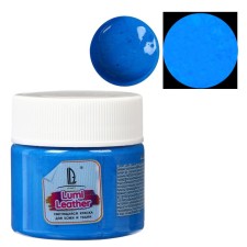 Acrylic luminescent paint (glowing in the dark), luxart lumi, 20 ml, blue, heavenly blue glow (TL8V20)