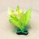 The plant is artificial aquarium, luminous, 10 cm, green