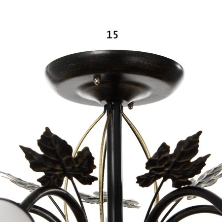 Susana chandelier 5x15W E27 Black/Gold 58x58x32cm Bayerlux-5