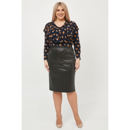 Female skirt, size 66, black color