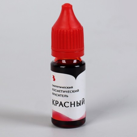 Synthetic dye, liquid, 15 g, red-1