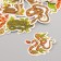 Stickers for creativity "Snake" embossing gold set 48 pcs 9x7x0.8 cm