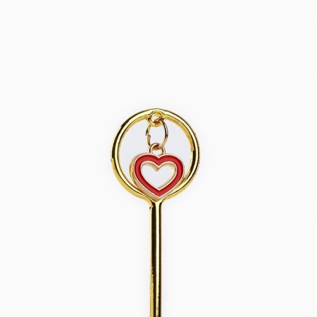 A teaspoon spoon with a suspension New Year's “Miracles nearby” for the New Year, 11.5 x 2.3 cm-4