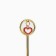A teaspoon spoon with a suspension New Year's “Miracles nearby” for the New Year, 11.5 x 2.3 cm