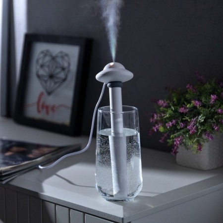 UFO Air Moist of HM-21, ultrasonic, submersible, with backlight, USB, white