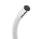 ROEGEN RC014W kitchen mixer, single -leaf, flexible surge, zinc, white, chrome