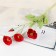 Artificial flowers "Field poppies" 5x58 cm, red