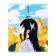 A set of notebooks of 5 pieces, 48 ​​sheets in the Calligrata "Anime" cage, cardboard cover, glossy lamination, offset unit
