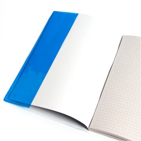 PVC cover 226 x 314 mm, 100 μm, for high school textbooks, color valve, mix-3