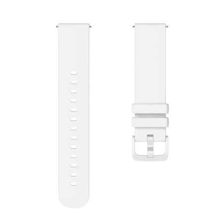 Smart hours strap, 20.5 mm, silicone, white