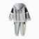 Children's costume (sweatshirt/pants), gray color, height 86-92cm