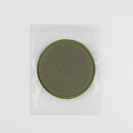 Circle thermal appliance, fleece, 7.3 × 7.3 cm, khaki color-5