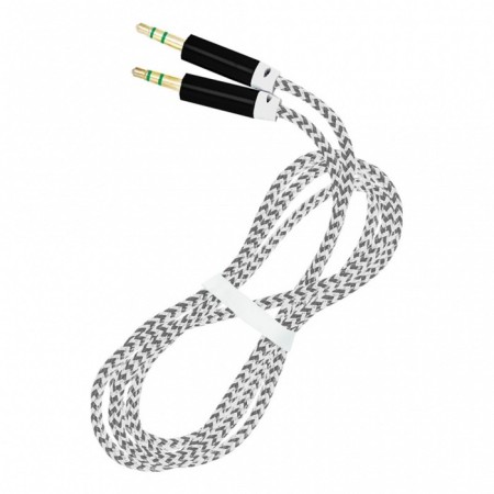 Audio Smartbuy A35, Jack 3.5 mm (M) -Jack 3.5 mm (M), in the braid, 1 m, black-1