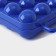 Container for storing eggs with a handle, 20 × 7 cm, 12 cells, color mix