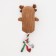 Soft toy for dogs "Deer with a rope" with a squeak, 39 x 13 cm