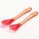 A set of feeding devices: a thermal and a thermal rod, 2 pcs., Red-beige color