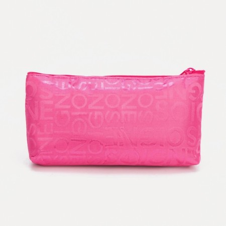 Cosmetic bag, lightning department, raspberry color-1