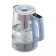 Electric kettle KitFort KT-6617, glass, 1.7 l, 2200 watts, blue
