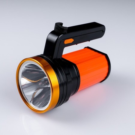 Flight battery flashlight, 5 W, 360 lm, 3 modes, 14 x 8 x 12 cm, mix-3