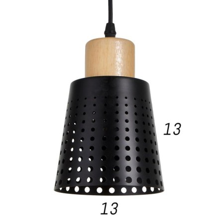 Lamp Bayerlux 1666/1bk E27 40W Black 13x13x21 cm-3