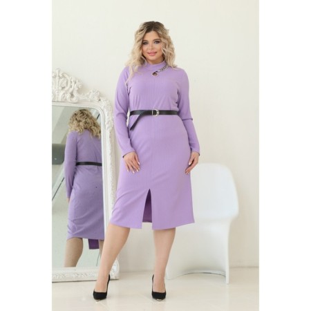 Female dress, size 50, purple color-8