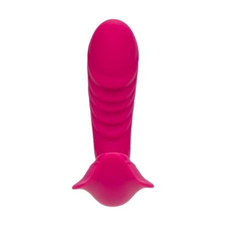 Point G with vacuum-wave stimulation Jos Shani, silicone, 12 cm, pink color-5