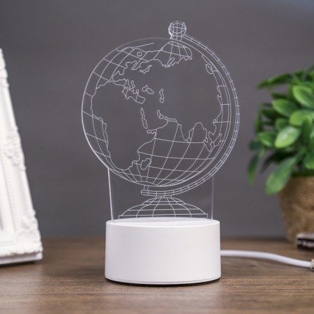 Light "Globe" Led RGB from the network 9.5x11x18 cm Risalux-3