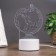 Light "Globe" Led RGB from the network 9.5x11x18 cm Risalux