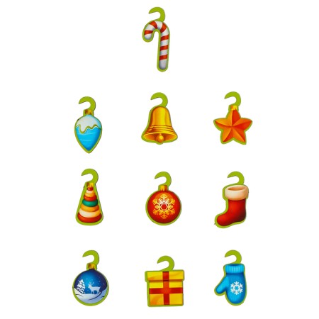 New Year's developing toy "New Year! Christmas tree ", 15 x 20 cm-9