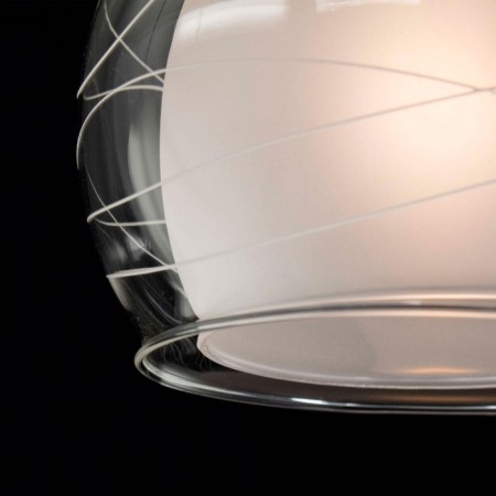 Suspension lamp Citilux "Bugs" CL157112, 15x15x45 cm, 1x75W, E27, gray color gray-3