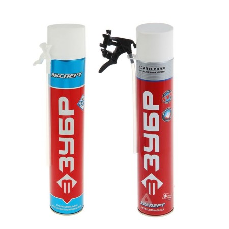 Foam "bison" expert, mounting, adapter, all -season, 750 ml