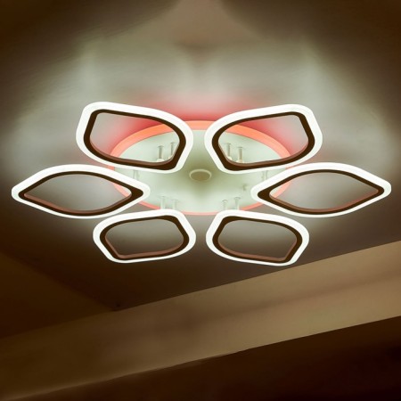 Lamp Citilux “Rombing Smart” CL236A160E 83.5x83.5x7.5 cm, 6x13.3W, LED, white color-5