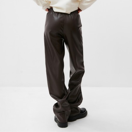 Women's leather pants Mist Bas, p. 42, brown-3