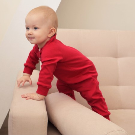 Combineson children's minku color raspberry, height 62-68 cm-3