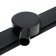 TIM BAD557002BK, 70 x 700 mm, tiles, siphon with a rotation angle of 360 °, black-matte
