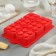 Silicone form for baking the share "Figures. Designer ", 25.7 × 15.8 cm, 6 cells, color mix