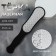 Foot Terka, laser, with a rubberized handle, bilateral, 25.8 cm, black color
