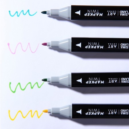 MARKERS for sketching 2 third-party, 36 NATURE colors, bright-6