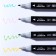 MARKERS for sketching 2 third-party, 36 NATURE colors, bright