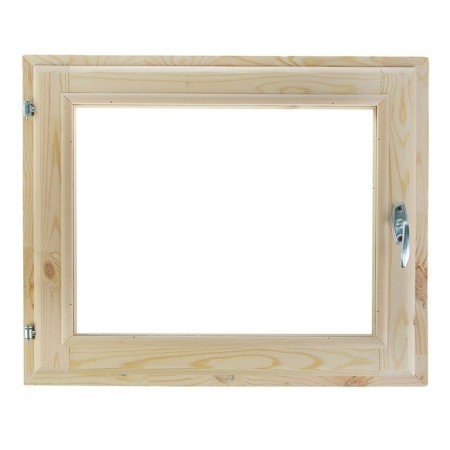Window, 40 × 60cm, single -chamber double -glazed window, with a seal, from needles