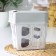 Fold capacity for Fold Fold, 1.6 l, 18.5 × 9 × 18.5 cm, smoky color
