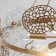 Ilonika chandelier, size 64x120x64 cm, 240W 6xe14