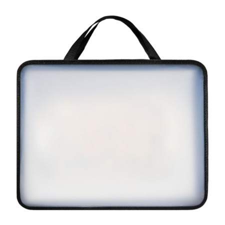 Folder with A4 handles, 330 x 260 x 75 mm, plastic, pens, calligrata "Anime picture"-2