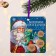 Christmas tree suspension with the wishes “everything will fulfill the New Year”, Scretch-layer, 13 x 13 cm