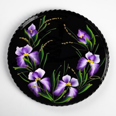Set for juice with tray "Iris" Art painting, 6 glasses 1250/200 ml-9