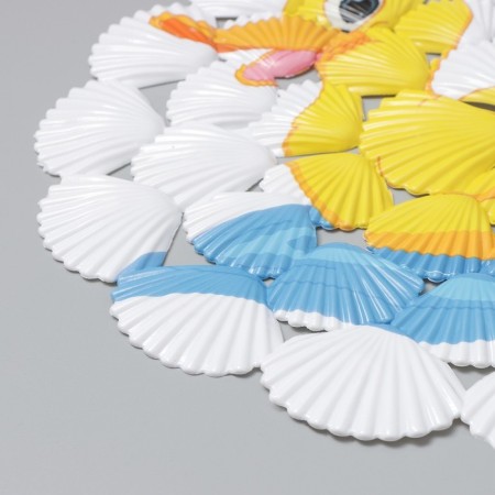 SPA-river for a bathtub on Savanna suction "Mom Duck", 68 × 38 cm, white color-2