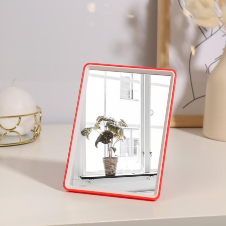 Desktop mirror, on a stand, mirror surface 10.5 × 15.5 cm, color mix-1