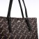 Women's bag on the zipper David Jones, brown color