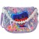 Children's bag on the valve, 6x12x16 cm, adjustable belt, purple mix